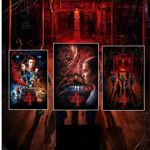 Póster Stranger Lenticular 3D