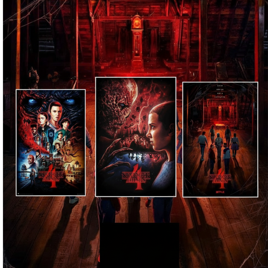 Póster Stranger Lenticular 3D