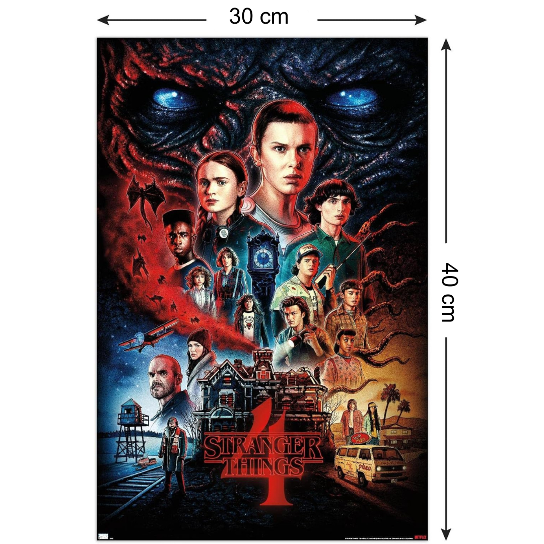Póster Stranger Lenticular 3D
